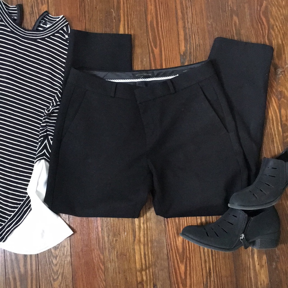 Banana Republic black pants Avery size 6 women’s